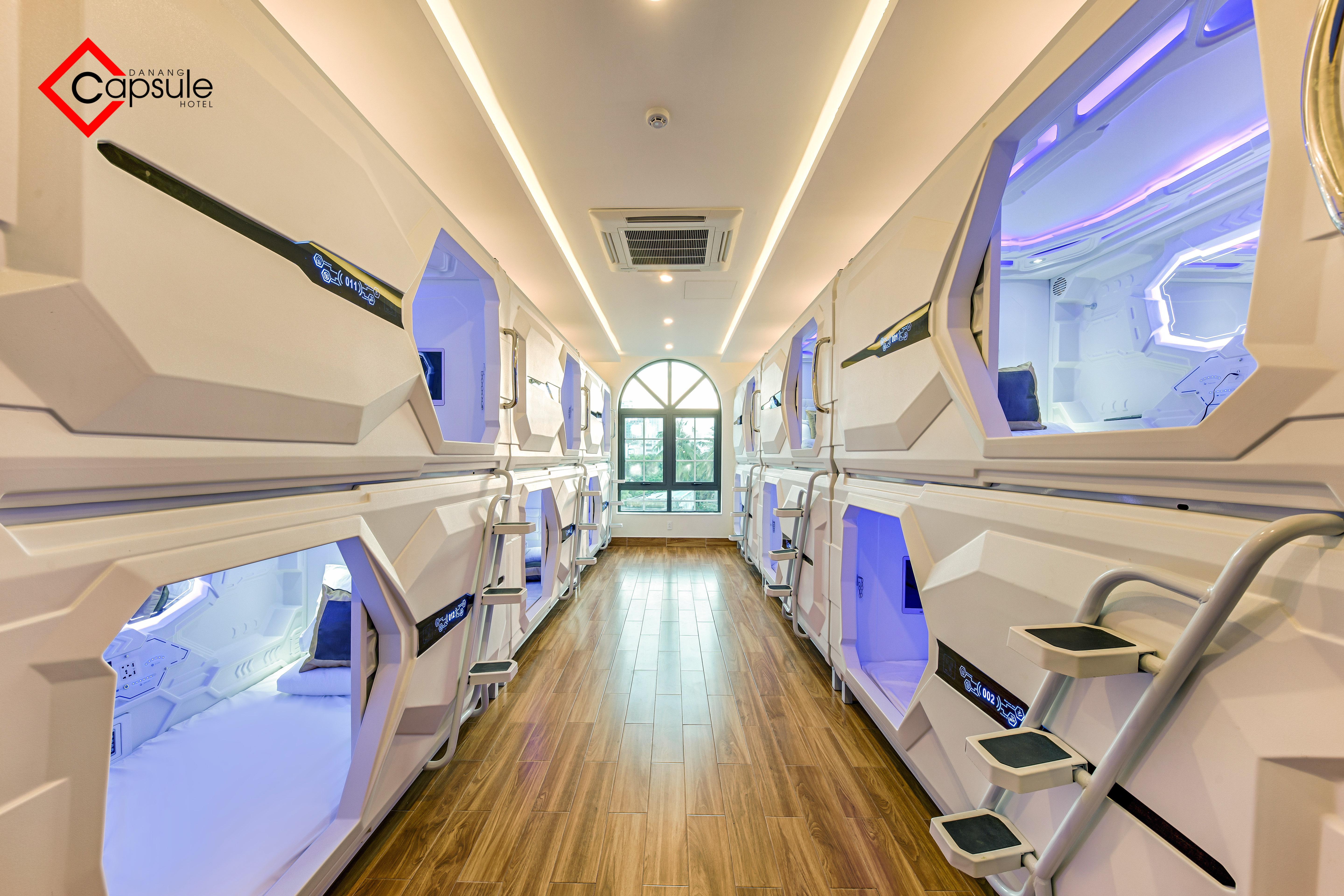 Ancyra Capsule Hotel - Backpackers Paradise & Rooftop Bar Đà Nẵng Extérieur photo