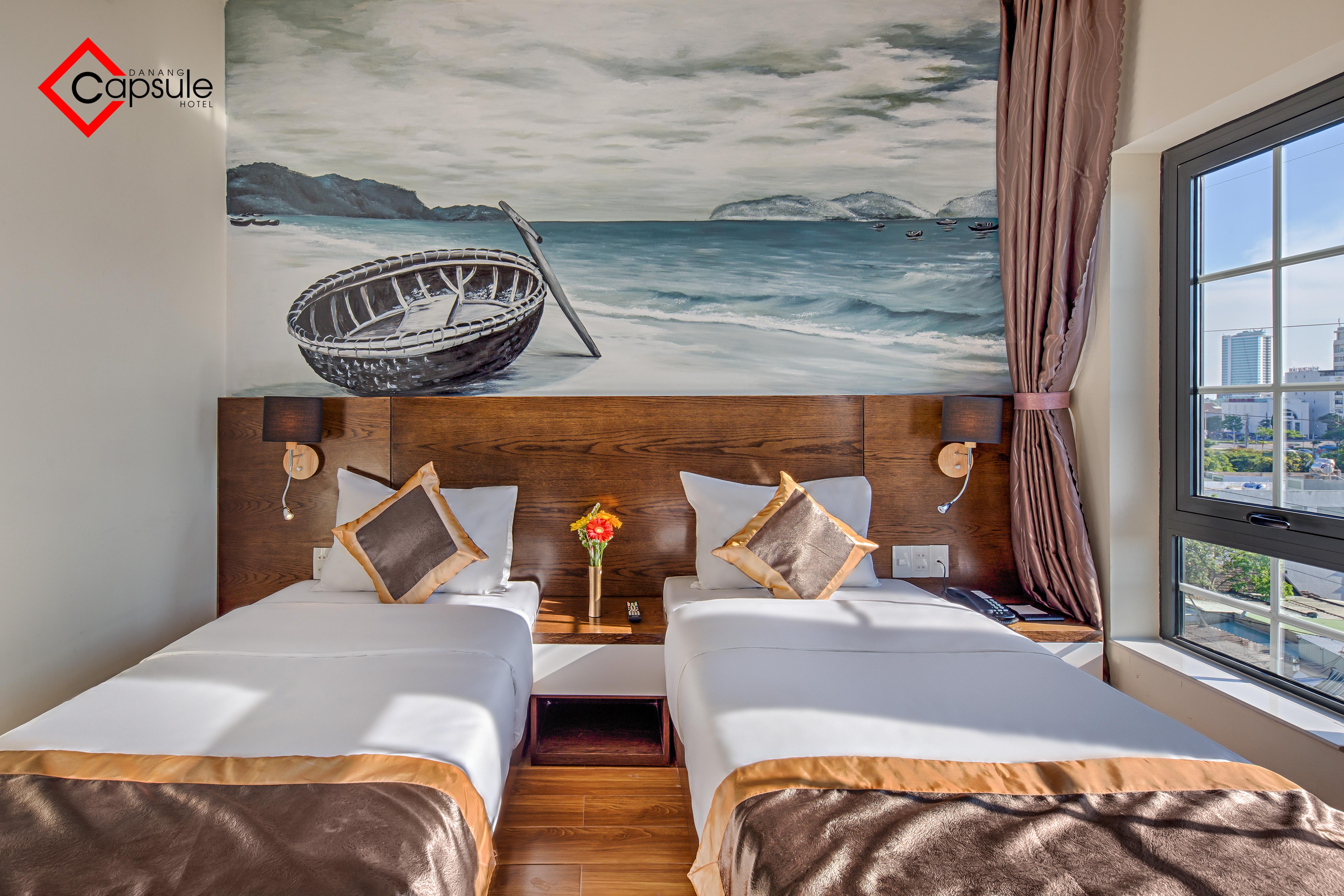 Ancyra Capsule Hotel - Backpackers Paradise & Rooftop Bar Đà Nẵng Extérieur photo
